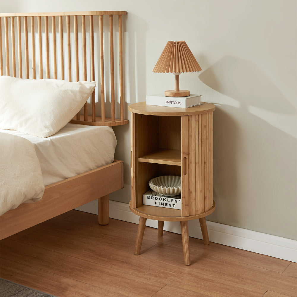 Natbord Nordkapp 65x40 cm Bambus [en.casa]