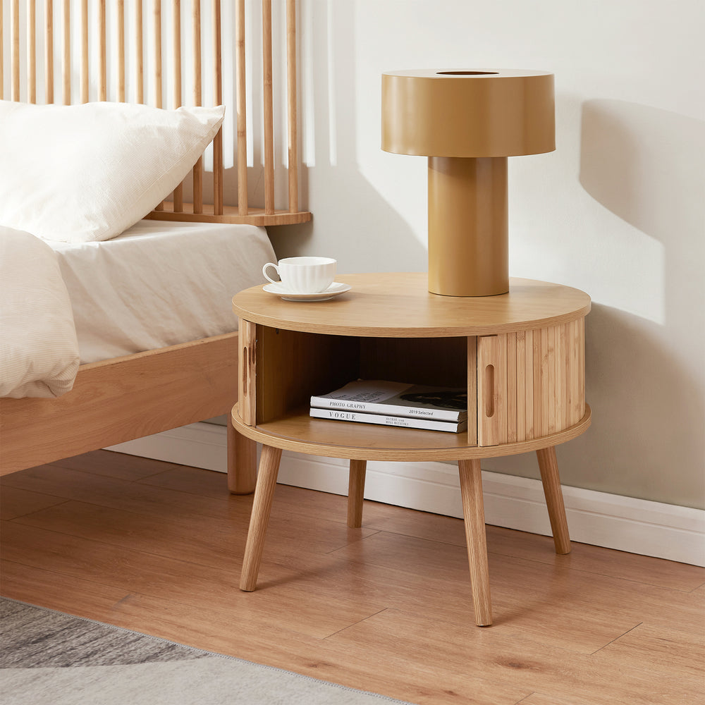 Natbord Nordkapp 45x60 cm Bambus [en.casa]