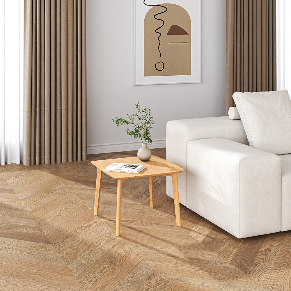 Sidebord Haad 45x50x50 cm bambus natur [en.casa]