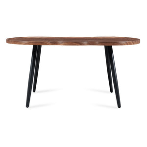 Sofabord Ken 100 x 60 x 47 cm valnødslook [en.casa]