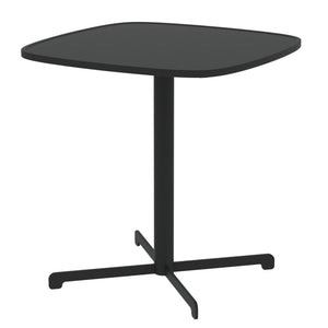 Udendørs bistrobord Foggia 75x70x70 cm stål antracitgrå [casa.pro]