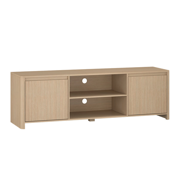 TV-skab Takranmaa 150x40x50 cm egetræslook [en.casa]