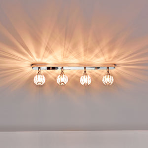 [lux.pro]® Loftlampe Futura - 4x G9 max. 30W - krom