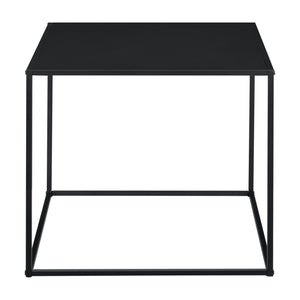 [en.casa]® Sidebord - aflastningsbord - metal - ridsefast - sort - vælg model