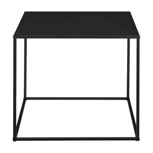 [en.casa]® Sidebord - aflastningsbord - metal - ridsefast - sort - vælg model