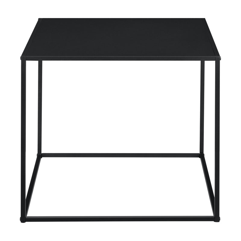 Målskitse [en.casa]® Sidebord - aflastningsbord - metal - ridsefast - sort - vælg model