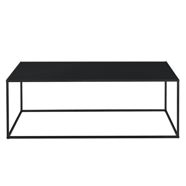 [en.casa]® Sidebord - aflastningsbord - metal - ridsefast - sort - vælg model