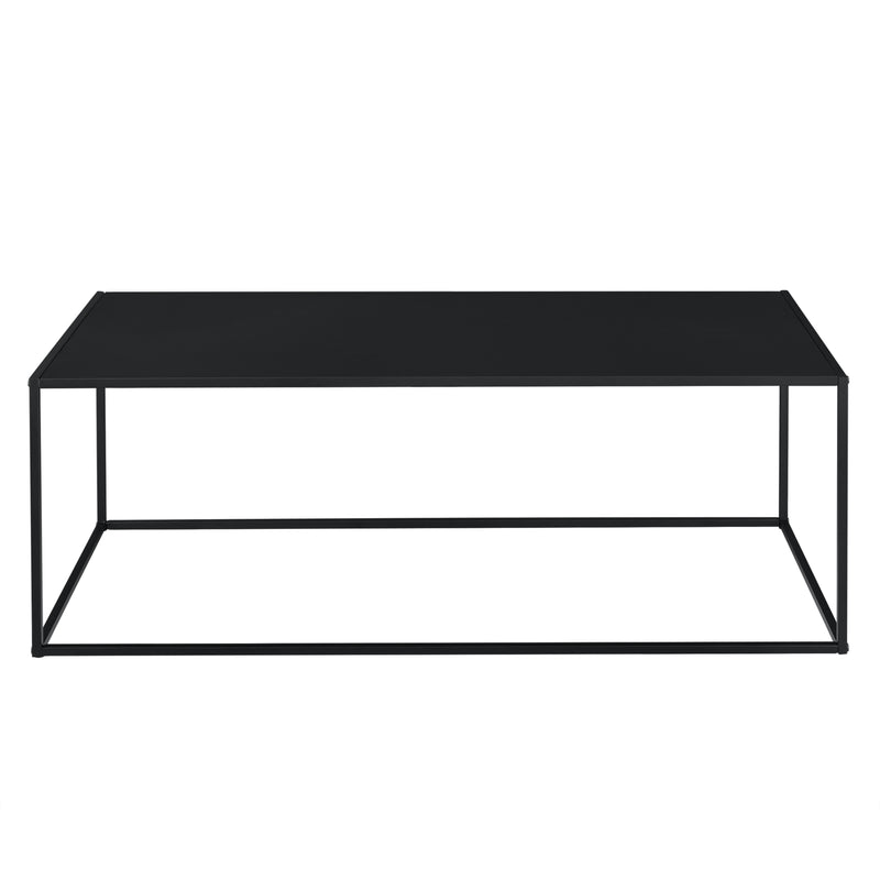 Målskitse [en.casa]® Sidebord - aflastningsbord - metal - ridsefast - sort - vælg model
