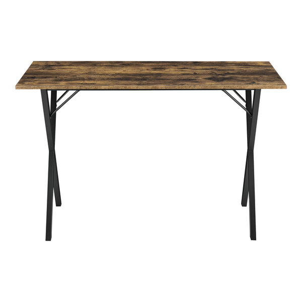 Spisebord Arboga 120x60x75cm til 4 personer Mørkt træ en.casa