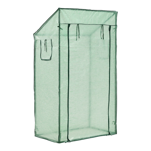 Tomat drivhus Marzano 100x60x174cm grøn [en.casa].