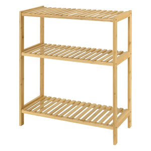 Bambus stående hylde Nyköping 58 x 26 x 66 cm [en.casa].
