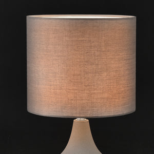 Pilgrimstad bordlampe 1xE27 antracitgrå [lux.pro].