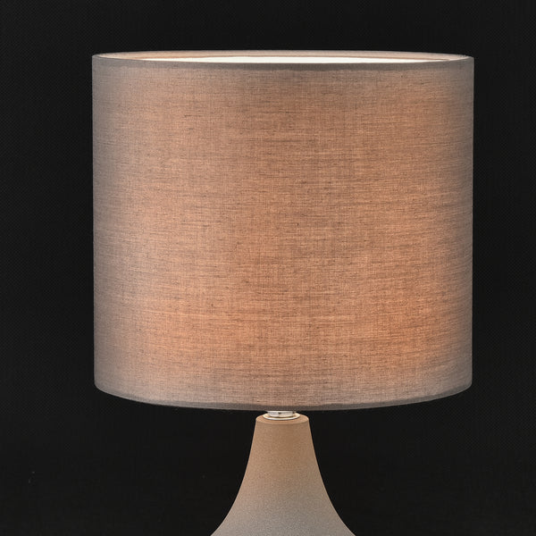 Pilgrimstad bordlampe 1xE27 antracitgrå [lux.pro].