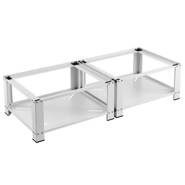 Vaskemaskine sokkel 2-fold Cremlingen 150 kg Hvid [en.casa]