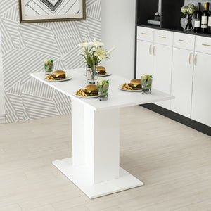 Galten spisebord til 4 personer hvidt [en.casa]