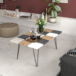 Sofabord Give 44x110x66 cm Flerfarvet [en.casa].