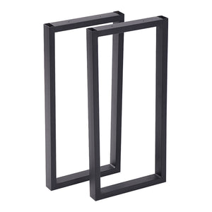 Bordstel Møldrup 56x27cm sort [en.casa]
