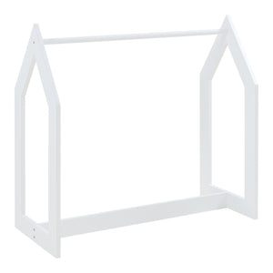 Knagerække Værløse 78x75x35cm Hvid [en.casa]