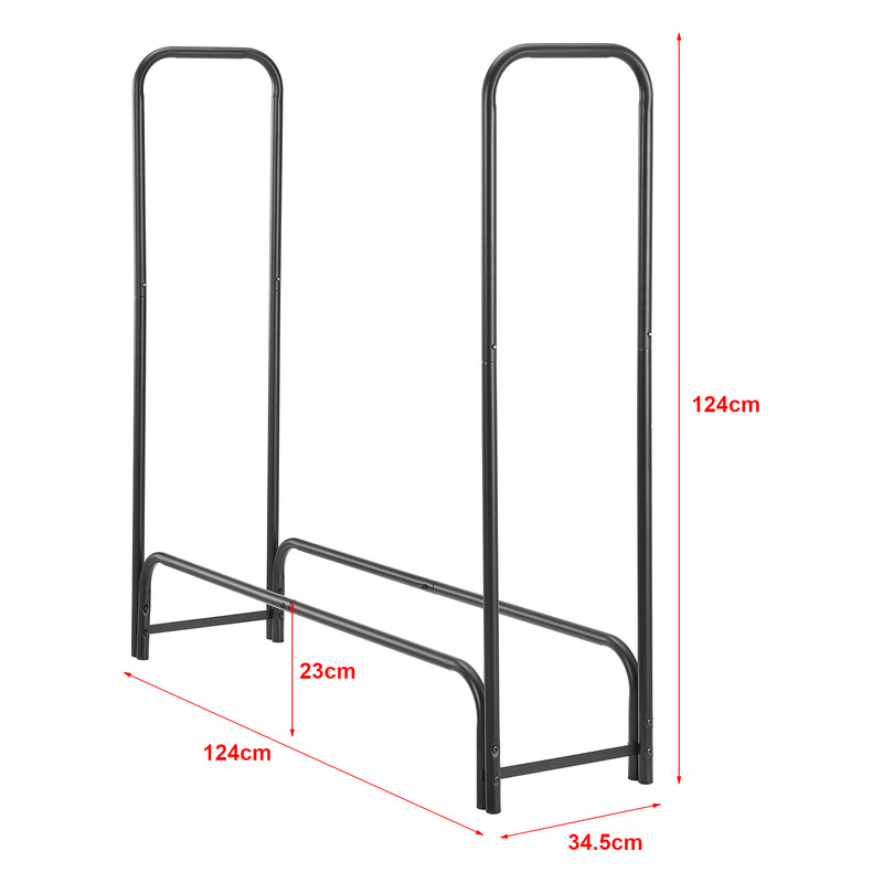 Målskitse Brændereol Kwethluk stål 124x124x34,5cm sort [casa.pro].