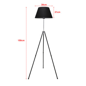 Livingston gulvlampe sort [lux.pro].