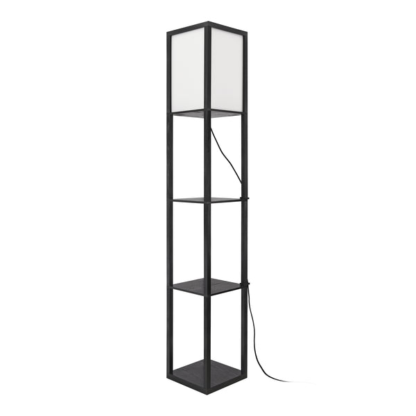 Stapleford gulvlampe med hylde [lux.pro].