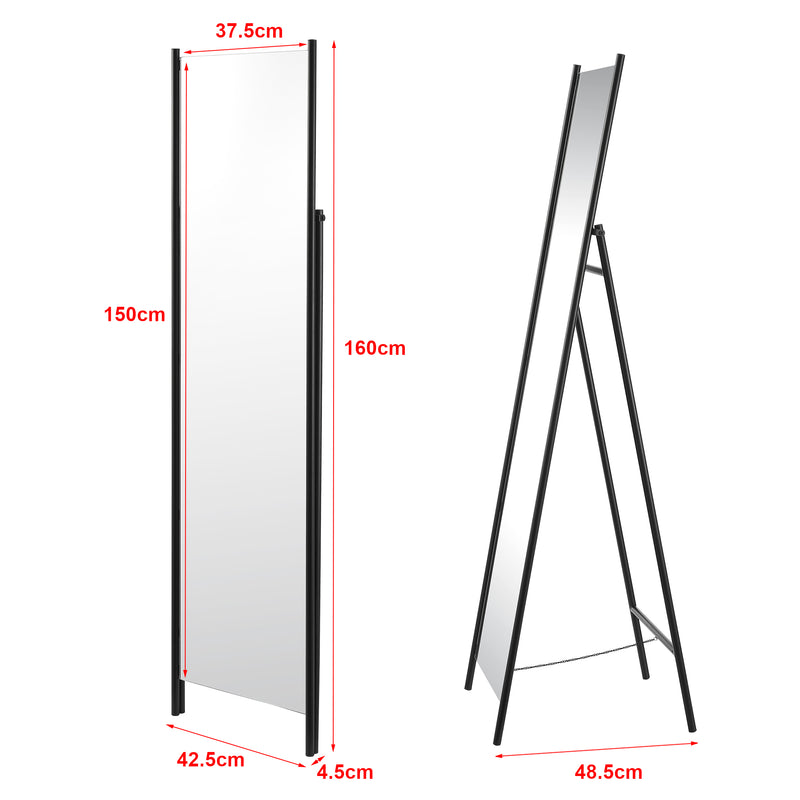 Målskitse Martano stående spejl 160 x 42,5 cm [en.casa].