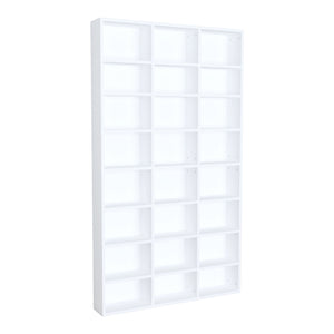 Askvoll bogreol 178x102x16cm Hvid [en.casa].