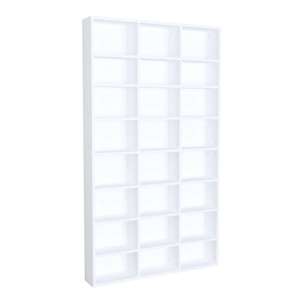 Askvoll bogreol 178x102x16cm Hvid [en.casa].