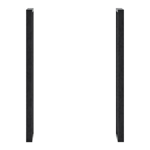 Bordstel Kauniainen sæt af 2 stål 87x27 cm [en.casa].