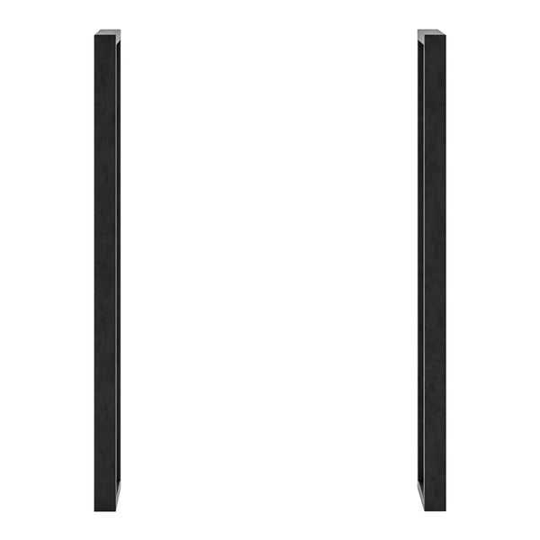 Bordstel Kauniainen sæt af 2 stål 87x27 cm [en.casa].