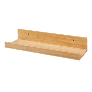 Væghylde sæt Gildeskål sæt af 3 40x13x7cm bambus [en.casa].
