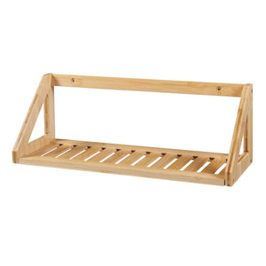 Væghylde sæt Gjerdrum sæt af 2 43x15x15cm bambus [en.casa].
