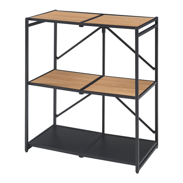 Foldehylde Telemark 81x68x38 cm sort/eg-look [en.casa].