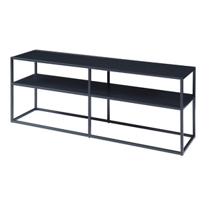 Tv-bord Solund 120x30x46cm Sort [en.casa]