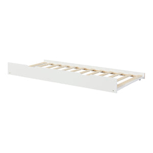 Udtræksseng Ydre 197x94x22 cm Hvid [en.casa]
