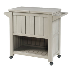Udendørs kølevogn Arsita 102x47x87 cm Beige [casa.pro]