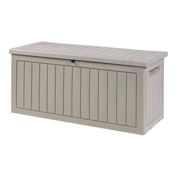 Opbevaringsboks Filetto 124x52,5x57 cm Beige [casa.pro]
