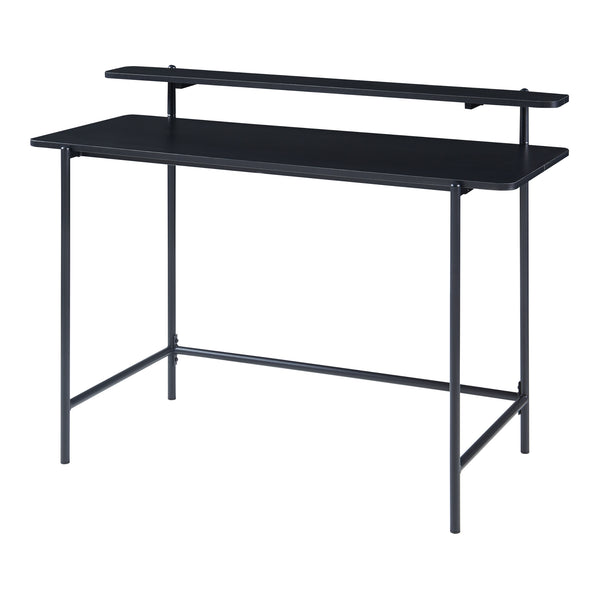 Skrivebord Samnanger 120x55x88 cm Sort [en.casa]