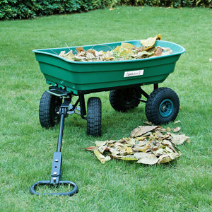 Bollerwagen Corfinio 111x51 cm maks. 250 kg Grøn/Sort [pro.tec]
