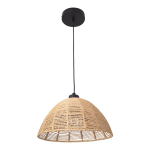 Hængelampe Romsey Metal+Rattan [lux.pro]