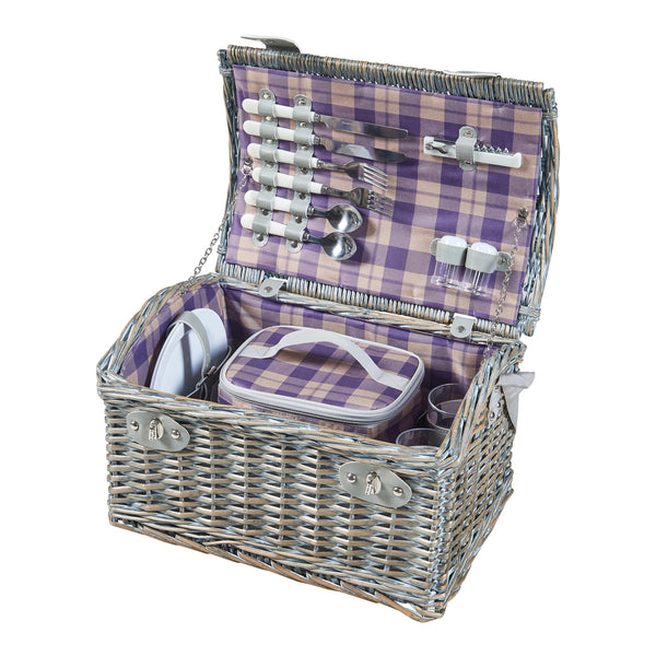 Picnickurv Folldal til 2 personer 40x28x25 cm [casa.pro]