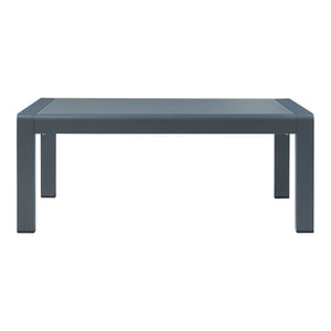 Udendørs bænk med bord Avise Aluminium [casa.pro]