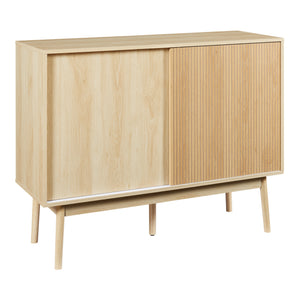 Skænk Landskrona 115x40x90 cm egetræslook [en.casa].