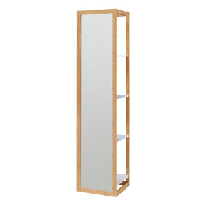 Spejlhylde As 170x40x35 cm bambus [en.casa]