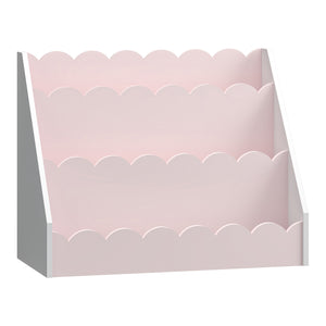 Børnehylde Vestnes 48x61x30 cm Cotton Candy/White [en.casa]