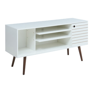 TV-skab Vare 130x40x66 cm hvid [en.casa]