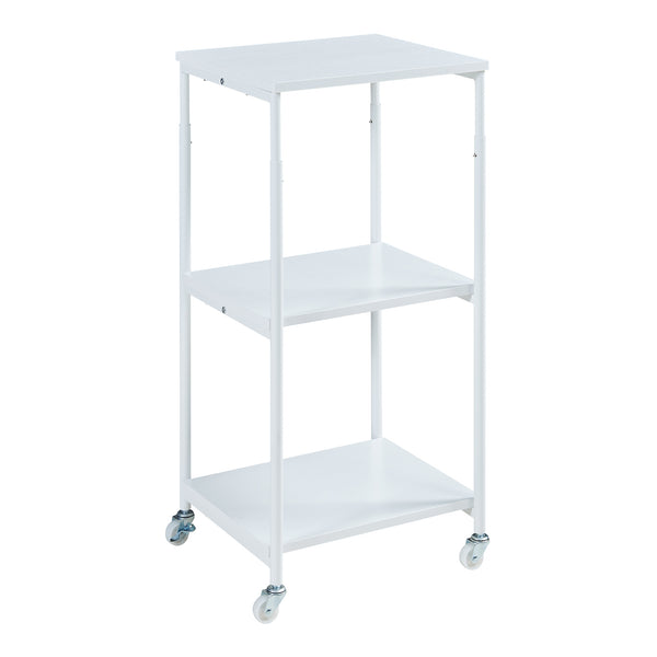 Rulbart printerbord Janertu 82x39x35 cm Hvid [en.casa]