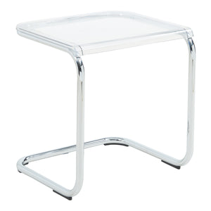 Sidebord Brosa 44x37x48 cm Transparent [en.casa]