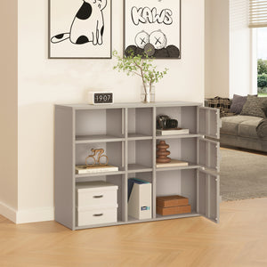 Arkivskab Kliri Stål 100x32x81 cm Kamel Farve [en.casa]
