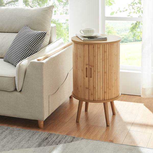Natbord Nordkapp 65x40 cm Bambus [en.casa]
